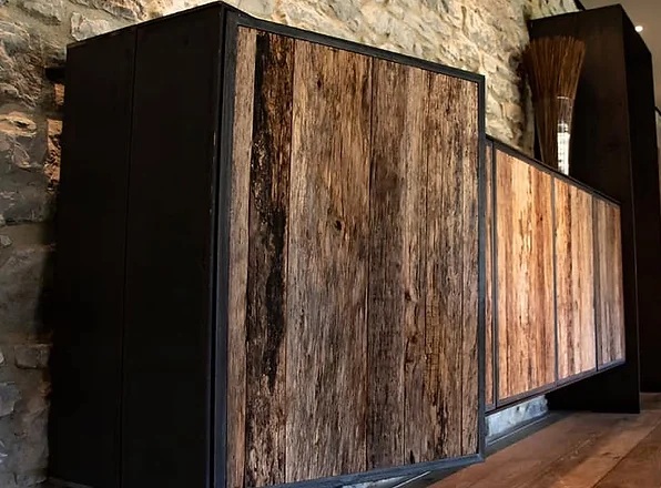 Meuble bahut bois ancien